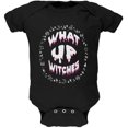 thumbnail image 1 of Halloween What Up Witches Witchy Elements Soft Baby One Piece, 1 of 1