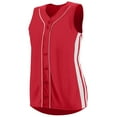 thumbnail image 2 of Augusta sportswear Girls Sleeveless Winner Jersey, 2 of 2