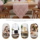 thumbnail image 5 of 13 x 70 ", patrón ondulado Mesa de comedor Mantel Adecuado para café Mesa auxiliar larga de granja Cocina alta Mesa de té/café Decoración de restaurante para fiestas, 5 of 5