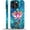 Blue Stained Glass, variant on Compatible with iPhone 13 Pro Case, Elegant Agate Marble 13 Pro 2 in 1 Silicone Mixed Hard Pc Case, Durable Shock-Proof Protection Pattern Design