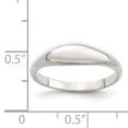 thumbnail image 2 of 925 Sterling Silver Fancy Domed Ring Size 7, 2 of 5