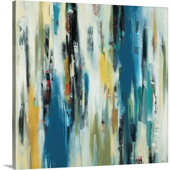 Great BIG Canvas | "Mixed Emotion" Canvas Wall Art - 24x24