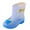C229/Sky Blue, variant on Kids Rain Boots Children Shoes Cute Cartoon Mid Tube Rain Boots Fashion Transparent Practical Outdoor Small Rain Boots 7-8 Years