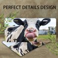 thumbnail image 4 of Tongue out Cow Funny Personalized License Plate Rust-proof Stainless Steel Metal License Plate Suitable For Men And Women 12.2" x 6.2", 4 of 7