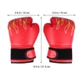 thumbnail image 2 of RENACLIPY Flame Pattern Boxing Gloves for Training Made with Breathable PU and Strong Stitching for Martial Arts, 2 of 8