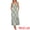 Green, variant on DARING DIVA Women's Summer Spaghetti Strap Square Neck Casual Dress XS Green