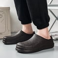 thumbnail image 3 of Chef Nurse Shoes Non Slip for Men Black Shoe Oil Resistant Waterproof Safety Work for Crews Gardener Men Women Indoor and Outdoor Slippers Sneakers for Kitchen Office Seaside, 3 of 5