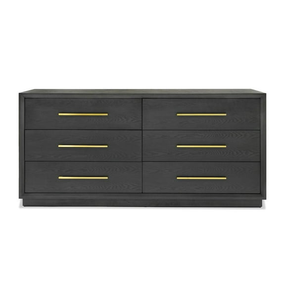 Modrest Manhattan- Contemporary Grey and Gold Dresser
