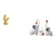 thumbnail image 1 of Escultura de pollo, figura de , estatua de cerámica, adorno de resina, animal coleccionable, artesanía decorativa, ideal para decorar el hogar, 1 of 8