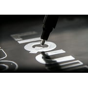 Molotow ONE4ALL Acrylic Paint Pump Marker, 4mm, Liquid Chrome, 1 Each