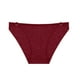 thumbnail image 2 of Puntoco Bragas para mujer, cintura alta, moda para mujer, color sólido, cintura baja, color sólido, aros unidos, bragas, 2 of 3