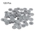 thumbnail image 3 of Screw Cap Covers, 120 Pack 16.7x4.3mm Plastic Screw Decoration Cover, Dark Gray, 3 of 5