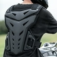 thumbnail image 3 of Motocross Chest Protector, Shock Absorbing Cotton Black Motocross Chest Armor  for Skiing for Off Road Racing, 3 of 7