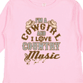 thumbnail image 4 of Inktastic Cowgirl Country Music Lover Girls Long Sleeve Toddler T-Shirt, 4 of 5