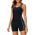 thumbnail image 1 of MKLEKYY Trajes De Baño Mujer Women'S Fashion Sporty Conservative Beach Swimsuit, 1 of 6