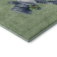 thumbnail image 3 of Addison Rugs Mayfield Premium Machine Washable Transitional Holiday Snowman Aloe Rectangle Rug, 1'8" x 2'6", 3 of 6