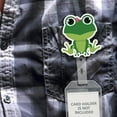 thumbnail image 5 of WIRESTER Set 2pcs Design Acrylic Key Card Holder Belt Clip Reel Id Badge Retractable - Frogs, 5 of 6