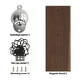 thumbnail image 3 of SMOOIQ Bottle Opener Wall Mounted,Beer Wall mount Bottle Opener,Wine Metal Bottle Opener Outddor and Indoor,Cast iron 1pc, 3 of 5