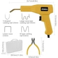 thumbnail image 3 of Soldadura de plástico, grapadora caliente para reparación de plástico, con 400 abrazaderas, grapadora de plástico para reparación de parachoques y carrocería, pistola de soldadura para, 3 of 5