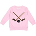 thumbnail image 2 of Inktastic Sports Hockey Sticks Toddler Sweatshirt, 2 of 4