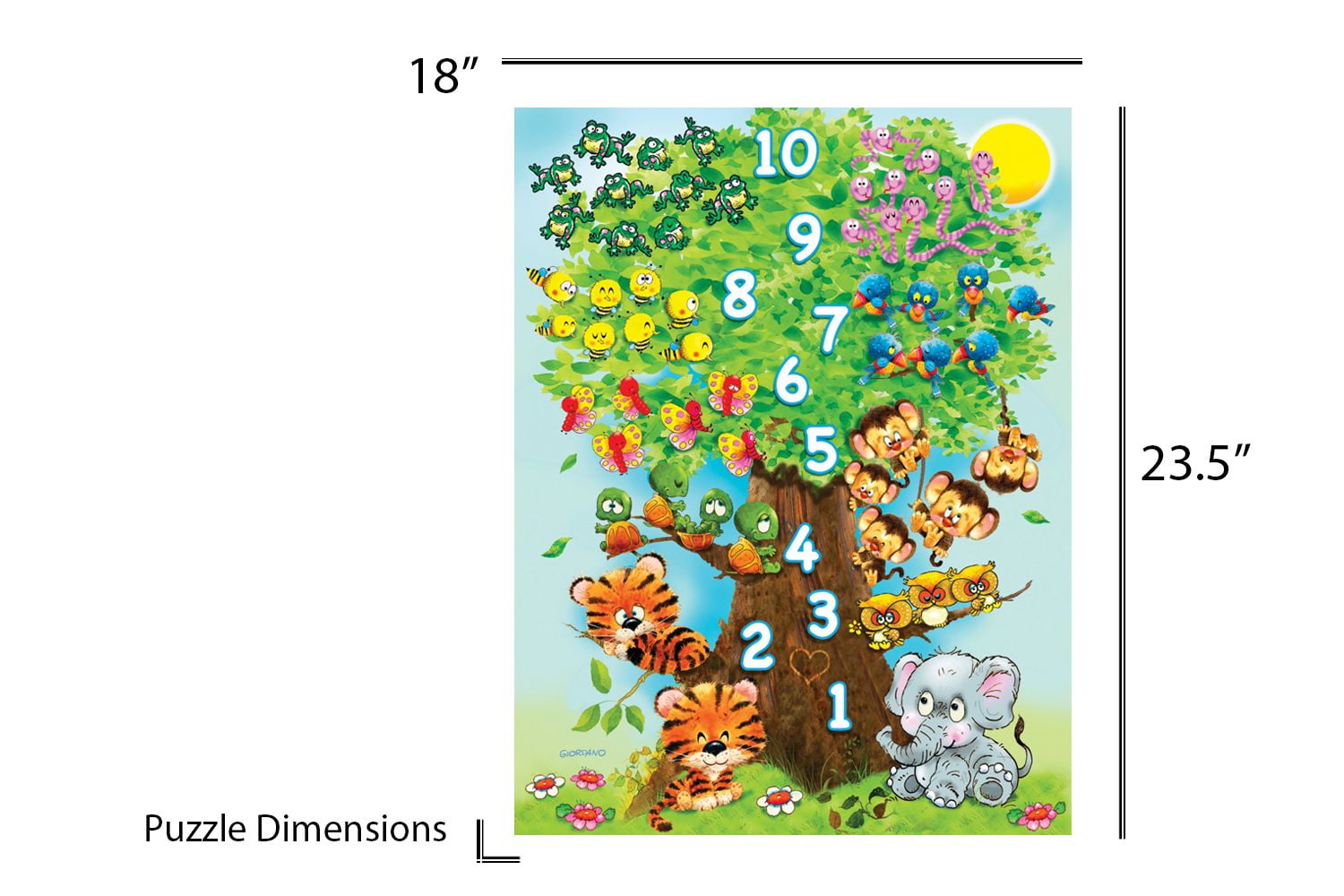 Jigsaw Puzzle Korpokkur in the Forest ③ Cra-Z-Art Kodak