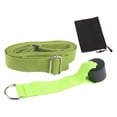 thumbnail image 1 of DYNWAVECA Stretching Strap Yoga Strap Split Inversion Strap Waist Back Bend Leg Stretching Strap Yoga Stretching Strap for Dance Ballet Green, 1 of 9