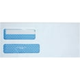 thumbnail image 2 of Quality Park QUA24519 Double Window Redi-Seal Security-Tinted Envelope, #9, Commercial Flap, Redi-Seal Closure, 3.88 X 8.88, White, 250/carton, 2 of 7