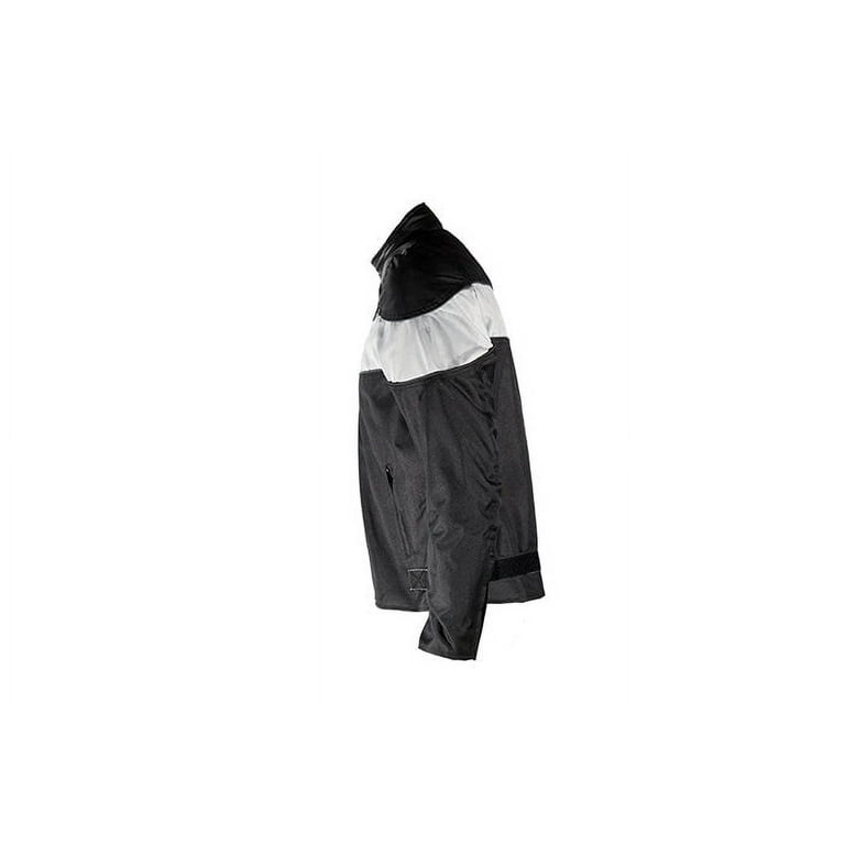 Dealer Leather MJ799-GREY-CCC-XL Mens Textile Motorcycle