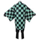 thumbnail image 2 of Demon Slayer Kimetsu No Yaiba Tanjirou Kamado Cosplay disfraz Kimono Navidad uniforme de Anime conjunto para niños adultos, 2 of 5
