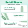 thumbnail image 5 of Mini Dual Purpose Curling Iron, Portable Mini Wave Hair Curling Iron Root Lifter and Volume Enhancer 2 in 1 Mini Curling Iron, Portable Travel Curling Wand for Short and All Hair Types (Blue), 5 of 8