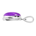 thumbnail image 3 of 925 Sterling Silver Pendant Natural Amethyst Handmade Jewelry, 3 of 8
