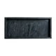 thumbnail image 1 of Bandeja de almacenamiento de mármol, bandeja de joyería elegante de mármol, organizador decorativo de encimera para el baño del club oficina en casa Negro, 1 of 8