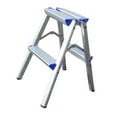 thumbnail image 1 of Escalera plegable de tijera para cocina, antideslizante, multifuncional, para supermercados, garajes, jardines, coches, oficinas y salones de belleza. 2 pasos, 1 of 8
