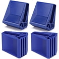 thumbnail image 1 of Ladder Feet 4 Pieces Non-Slip Ladder Safety Feet Rubber Ladder Foot Protectors for Telescopic Ladders (Blue), 1 of 5