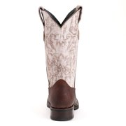 Ferrini Western Boots Mens Toro 12 Square Toe Leather Rugged 12993-36