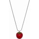 thumbnail image 3 of Beautiful Necklace Korean Style Tomato Necklace Simple and Elegant Locking Collar Chain Accessory for Any Outfit Tomato Pendant Choker, 3 of 5