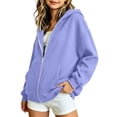 thumbnail image 4 of Yutgune Kids Zip Up Hoodie for Boys Girls, Full Zip Long Sleeve Hooded Sweatshirt Jacket with Pocket, Casual Fall Outerwear, 4 of 9