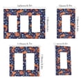 thumbnail image 2 of Yayeee Rocker Switch Wall Plate 2-Gang 4.7"x4.6" Home Decorative Outlet Cover, Red Panda Pattern, 2 of 6
