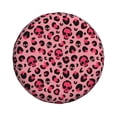 thumbnail image 3 of Spare Tire Cover, pink halloween skull Wheel Cover Tire Covers for Trailers Car Truck Camper Universal Tire Covering Fits Diameter 17 inch, 3 of 7