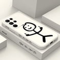thumbnail image 2 of Line Man funda de teléfono para Samsung Galaxy S24, S23, S22, S21, S20 Ultra Plus FE, S10, S9, S10E, Note 20 ultra, 10, 9 Plus, 2 of 5