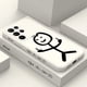thumbnail image 2 of Line Man funda de teléfono para Samsung Galaxy S24, S23, S22, S21, S20 Ultra Plus FE, S10, S9, S10E, Note 20 ultra, 10, 9 Plus, 2 of 5