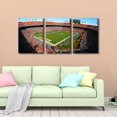 thumbnail image 3 of 3 Panel Denver Canvas Wall Art American Soccer Prints Sports Artwork Wall Decor Stadium Picture Canvas Art for Bedroom Living Room Broncos Stadium Paintings Posters Framed Ready to Hang (42"Wx20"H), 3 of 5