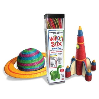 Sensory Fidget Toy, Arts and Crafts for Kids, Non-Toxic, Waxed Yarn, 8  inch, Reusable Molding and Sculpting Sticks, American Made by Wikki Stix,Neon  Colors, 48 pack - Yahoo Shopping