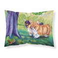 thumbnail image 1 of ""Caroline'S Treasures 7293Pillowcase Corgi Funda De Almohada Estándar De Tela Que Absorbe La Humedad, Grande, Multicolor"", 1 of 1