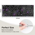 thumbnail image 5 of Halloween Spider Web with Purple Icons Kitchen Rug Mat,Kitchen Runner Rugs Non Skid Washable,Decorative Kitchen Floor Mats for Kitchen,Sink,Laundry,17"X47", 5 of 5