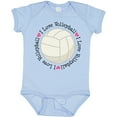 thumbnail image 3 of Inktastic Volleyball Gifts for Girls Girls Baby Bodysuit, 3 of 5