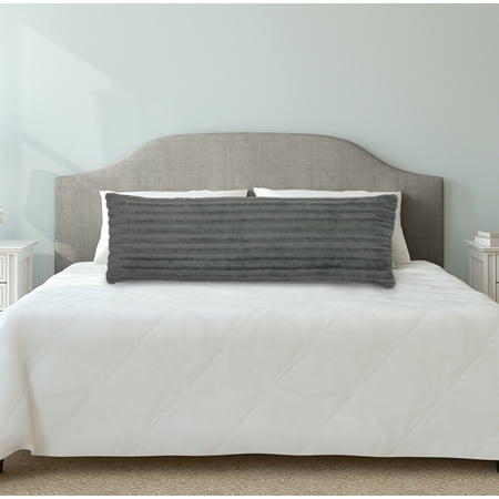 Better Homes & Gardens Ribbed Plush Body Pillow Cover