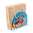 thumbnail image 2 of Hand Watermelon Hello Summer Napkin Holder for Table Clear Napkin Stand Paper Holder Acrylic Organizer Dispenser Napkins for Dinner Kitchen Restaurant Room, 2 of 8