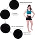 thumbnail image 5 of Short Licra Mujer, Negro, Corto, Unitalla, Deportivo, Dama, Atlético, Boxer, Entrenamiento, Pantalones Cortos, Biker Dahirim Store N21912, 5 of 5