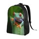 thumbnail image 2 of Balery Red-Eyed Tree Frog Mochila - Mochila Estilosa y Duradera para Laptop de 15 Pulgadas con Tela Oxford Impermeable, 2 of 8